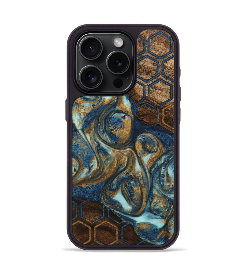 iPhone 15 Pro Wood Phone Case - Wilfred (Pattern, 746654)