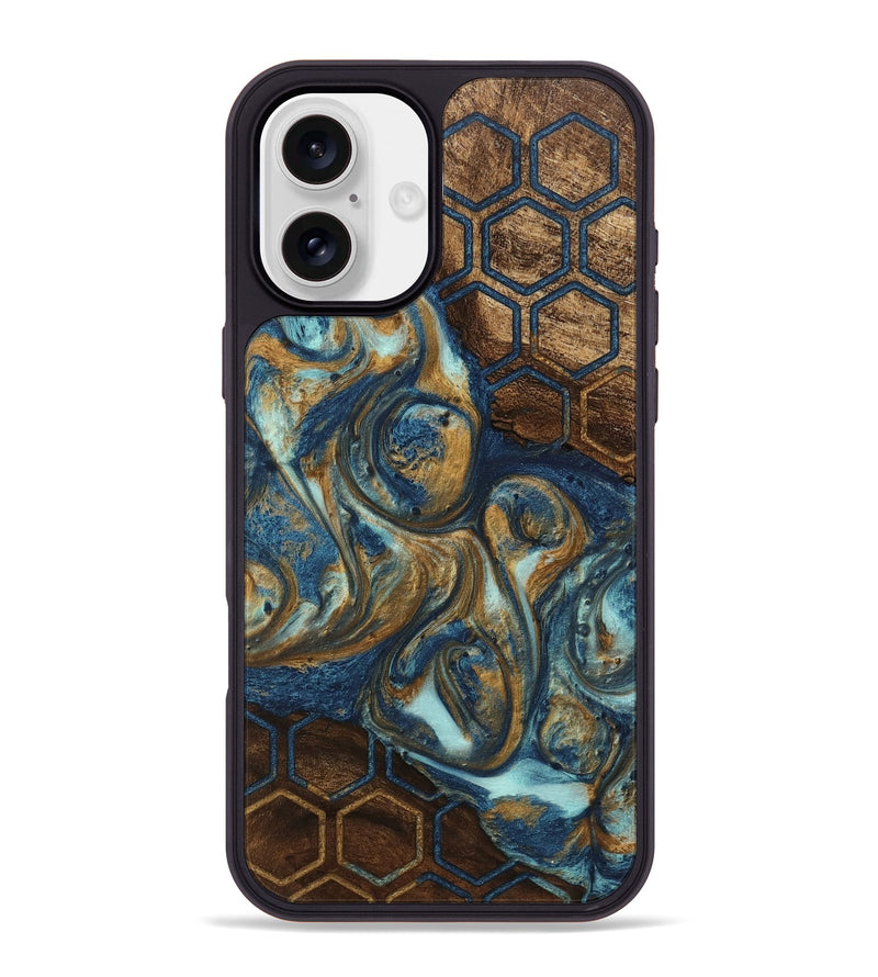 iPhone 16 Plus Wood Phone Case - Wilfred (Pattern, 746654)