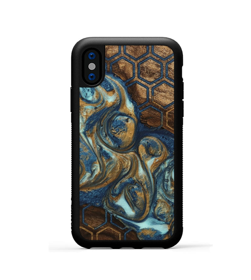 iPhone Xs Wood Phone Case - Wilfred (Pattern, 746654)