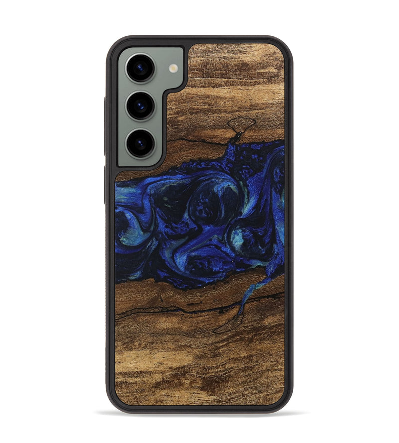 Galaxy S23 Plus Wood Phone Case - Laraine (Blue, 746657)