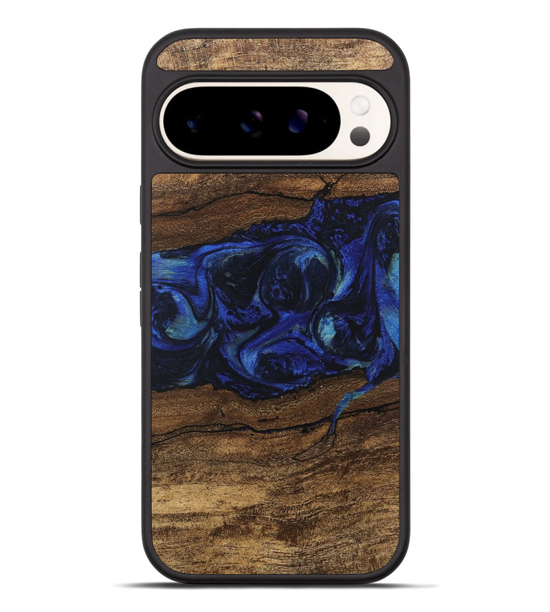 Pixel 9 Pro XL Wood Phone Case - Laraine (Blue, 746657)