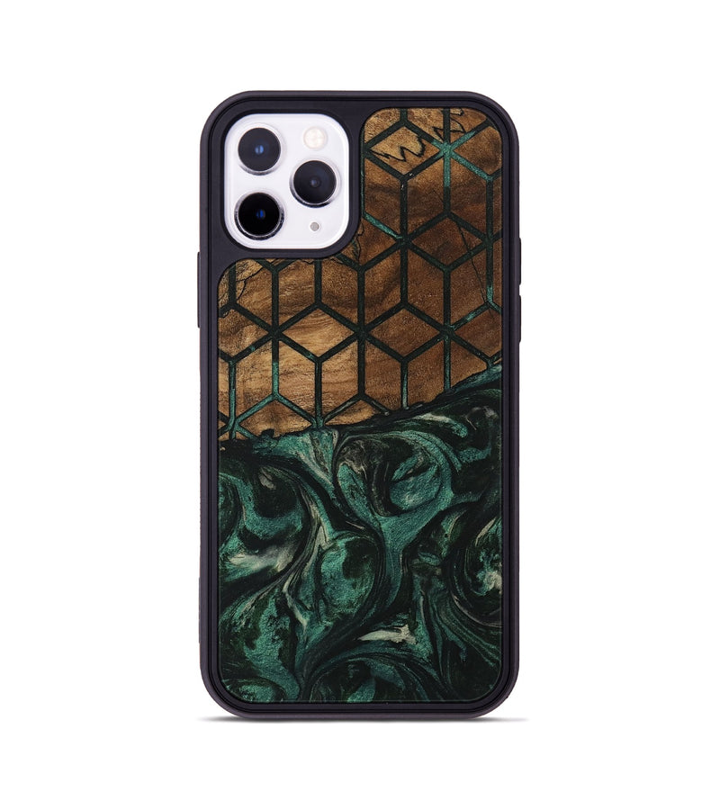 iPhone 11 Pro Wood Phone Case - Brianda (Pattern, 746658)