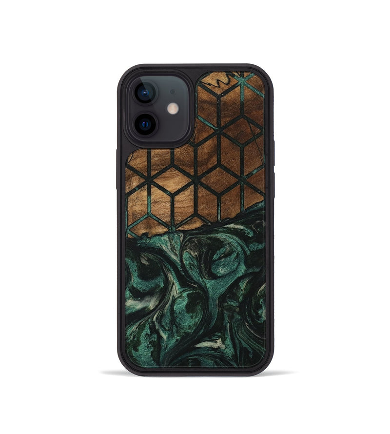 iPhone 12 mini Wood Phone Case - Brianda (Pattern, 746658)