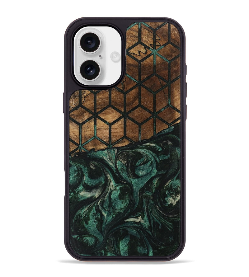 iPhone 16 Plus Wood Phone Case - Brianda (Pattern, 746658)