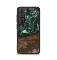 Galaxy S23 Wood Phone Case - Sonji (Green, 746660)