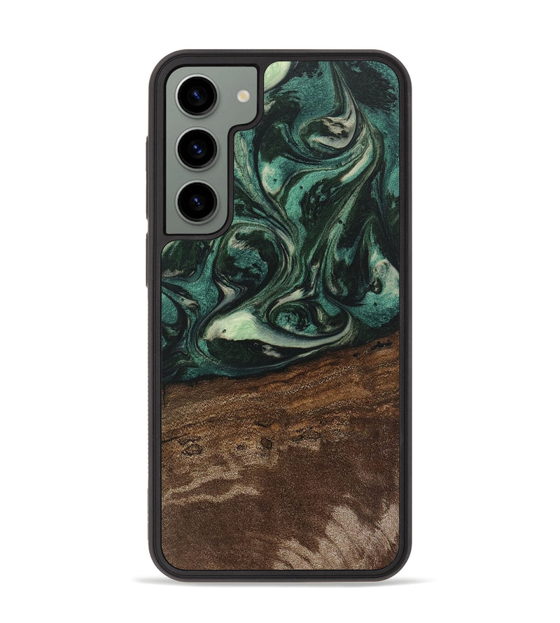 Galaxy S23 Plus Wood Phone Case - Sonji (Green, 746660)