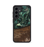 Galaxy S24 Wood Phone Case - Sonji (Green, 746660)