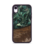 iPhone Xr Wood Phone Case - Sonji (Green, 746660)