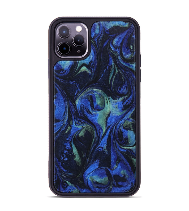 iPhone 11 Pro Max ResinArt Phone Case - Etta (Blue, 746663)