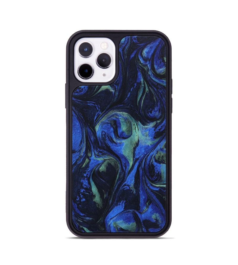 iPhone 11 Pro ResinArt Phone Case - Etta (Blue, 746663)