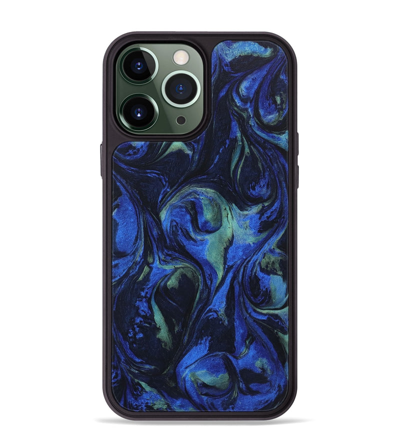 iPhone 13 Pro Max ResinArt Phone Case - Etta (Blue, 746663)