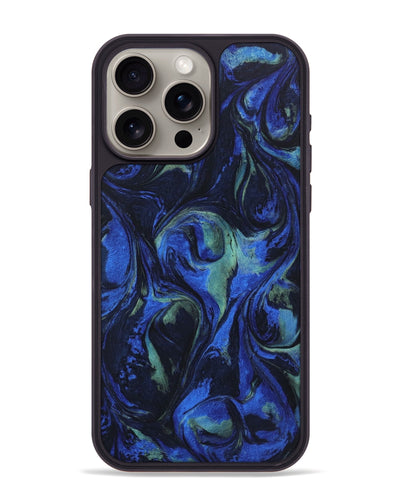 iPhone 15 Pro Max ResinArt Phone Case - Etta (Blue, 746663)