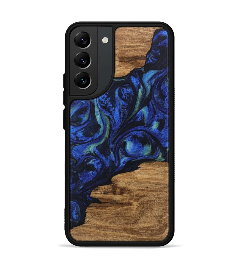 Galaxy S22 Plus Wood Phone Case - Elisa (Blue, 746664)