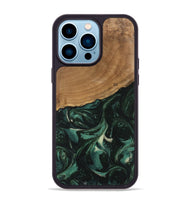 iPhone 14 Pro Max Wood Phone Case - Shasta (Green, 746666)