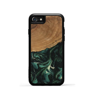 iPhone SE Wood Phone Case - Shasta (Green, 746666)