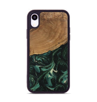 iPhone Xr Wood Phone Case - Shasta (Green, 746666)