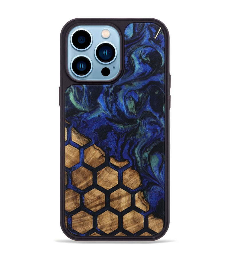 iPhone 14 Pro Max Wood Phone Case - Arlene (Pattern, 746670)