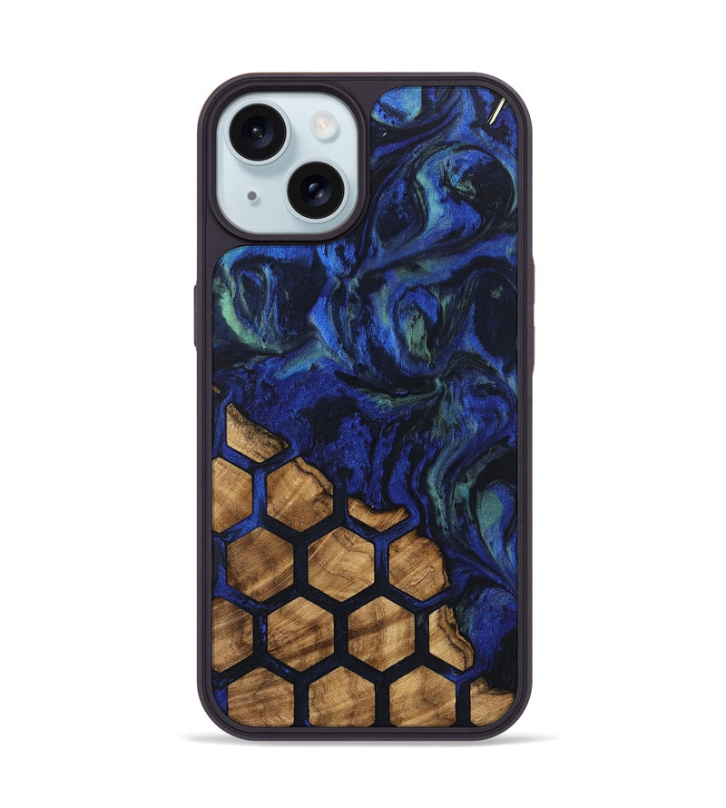 iPhone 15 Wood Phone Case - Arlene (Pattern, 746670)