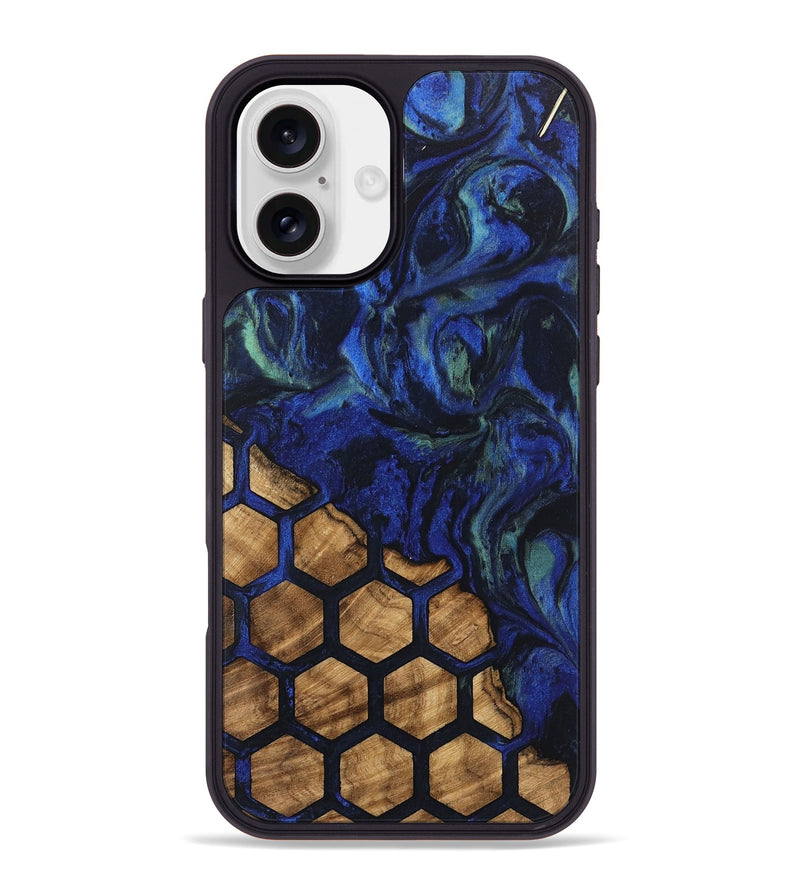 iPhone 16 Plus Wood Phone Case - Arlene (Pattern, 746670)