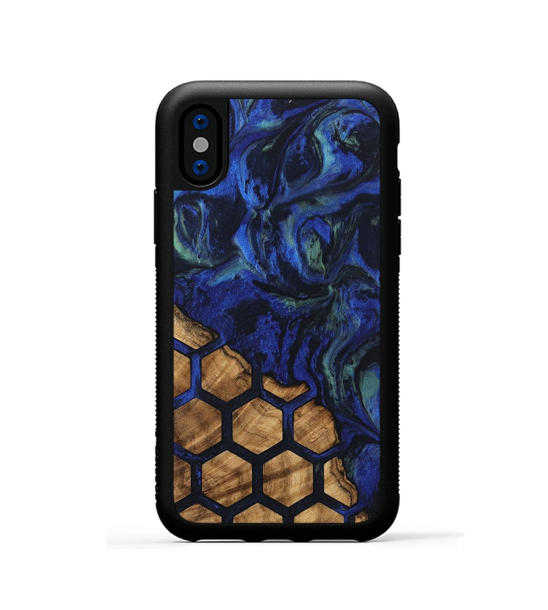 iPhone Xs Wood Phone Case - Arlene (Pattern, 746670)