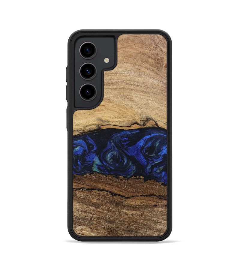 Galaxy S24 Wood Phone Case - Velma (Blue, 746671)