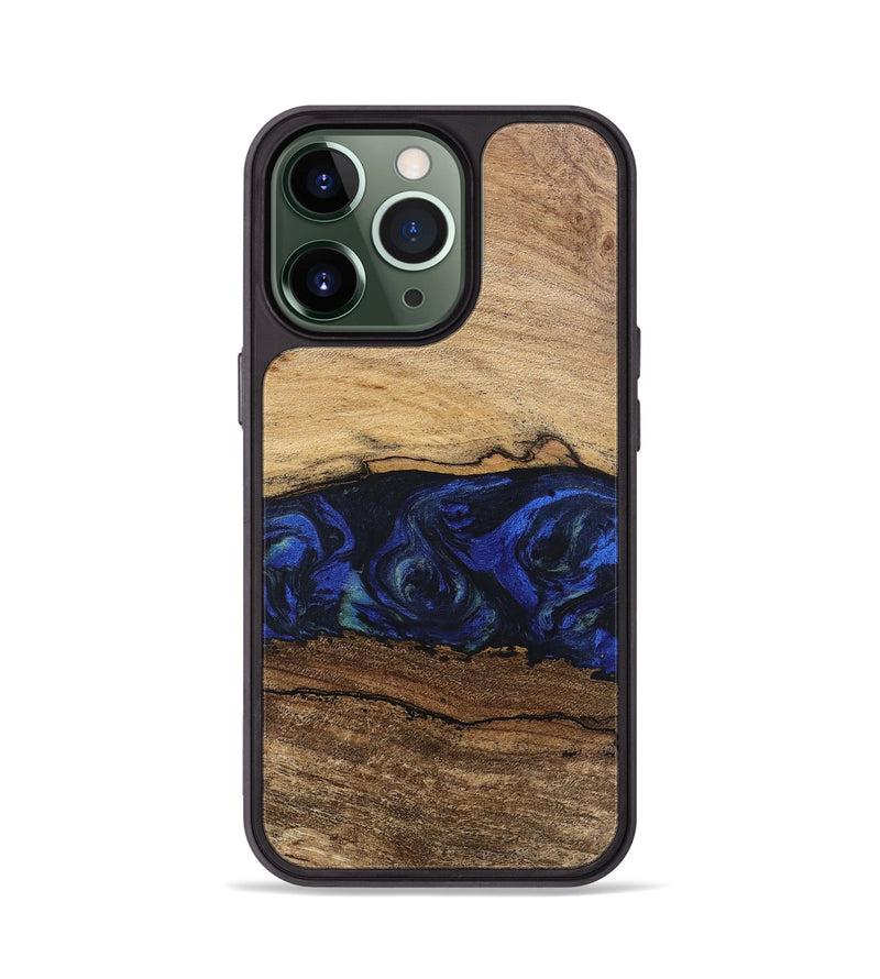 iPhone 13 Pro Wood Phone Case - Velma (Blue, 746671)