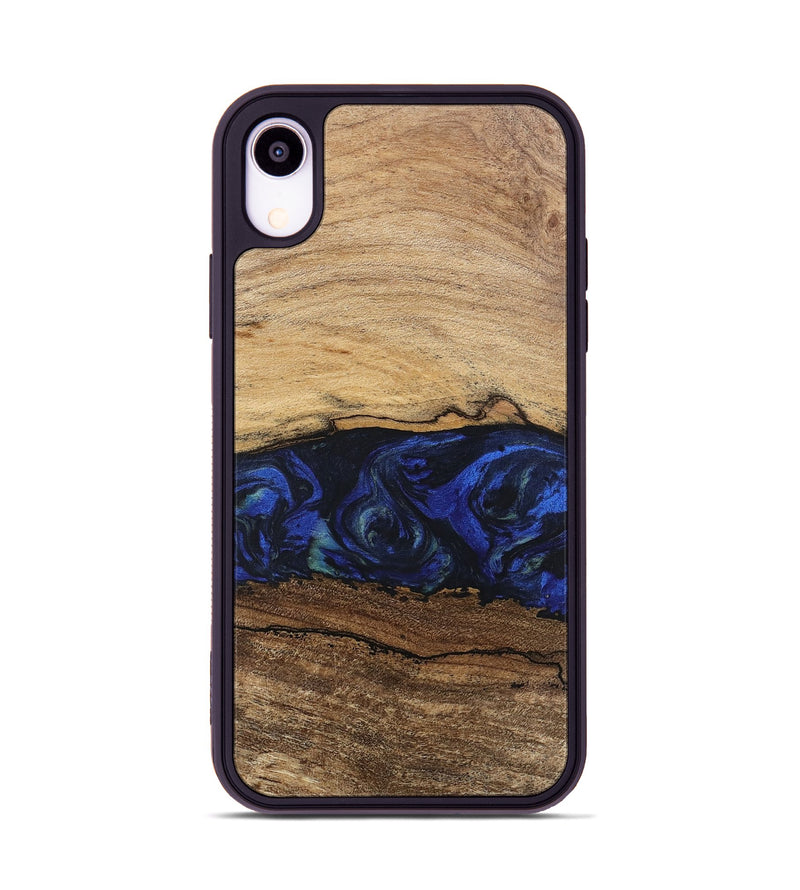 iPhone Xr Wood Phone Case - Velma (Blue, 746671)