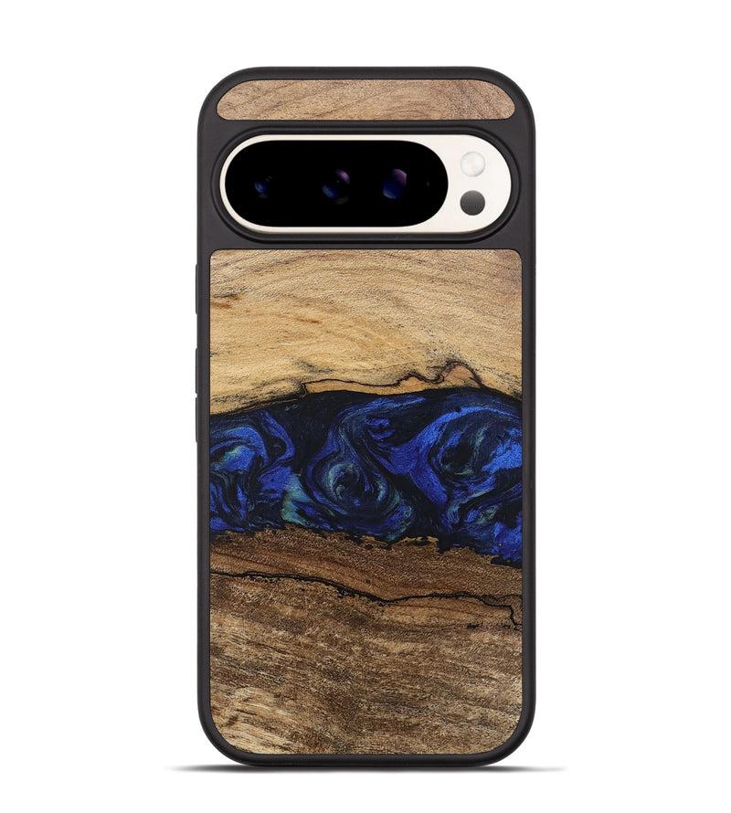 Pixel 9 Pro Wood Phone Case - Velma (Blue, 746671)