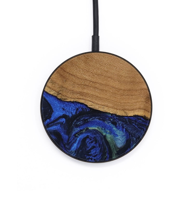 Circle Wood Wireless Charger - Aviana (Blue, 746672)