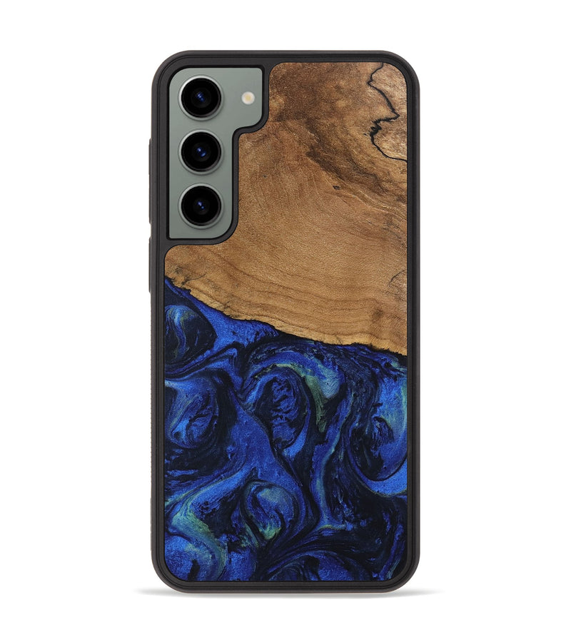 Galaxy S23 Plus Wood Phone Case - Aviana (Blue, 746672)