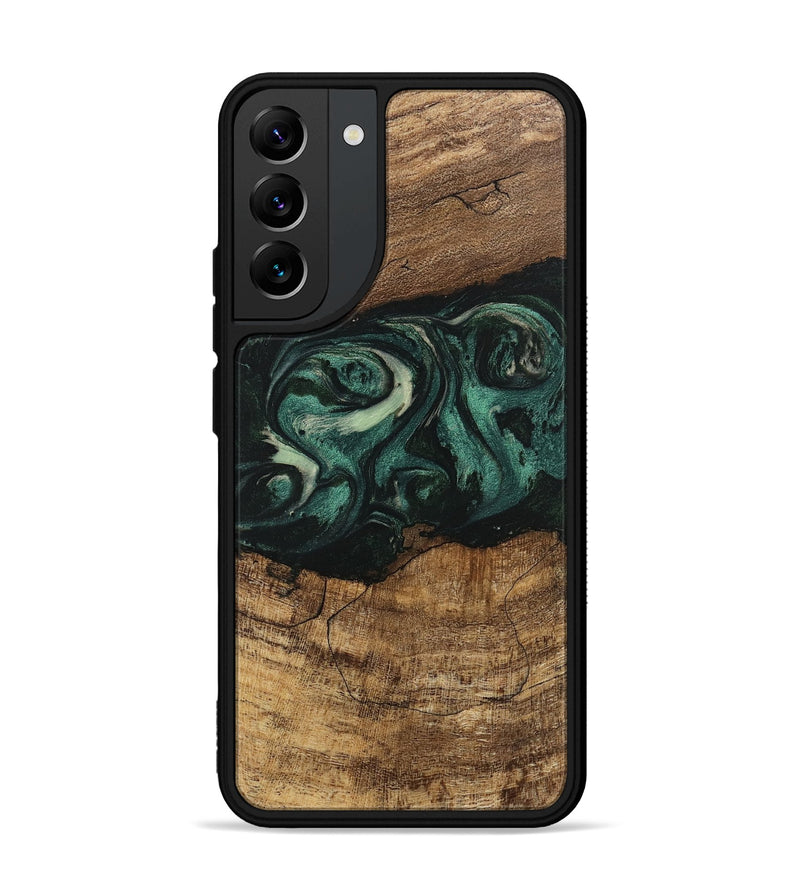 Galaxy S22 Plus Wood Phone Case - Jose (Green, 746679)