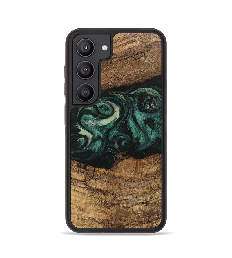 Galaxy S23 Wood Phone Case - Jose (Green, 746679)