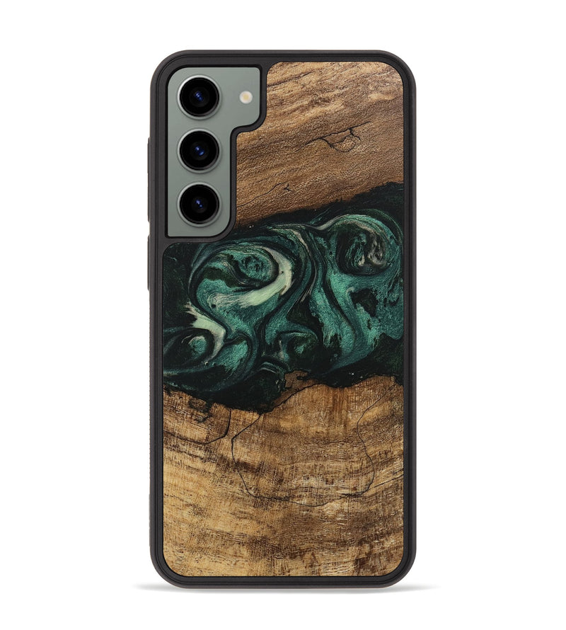 Galaxy S23 Plus Wood Phone Case - Jose (Green, 746679)