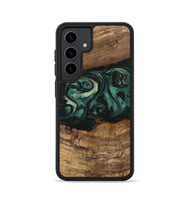 Galaxy S24 Wood Phone Case - Jose (Green, 746679)