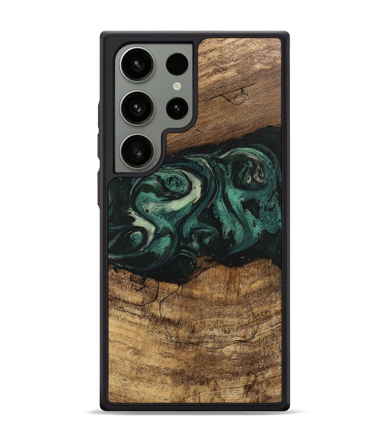 Galaxy S24 Ultra Wood Phone Case - Jose (Green, 746679)