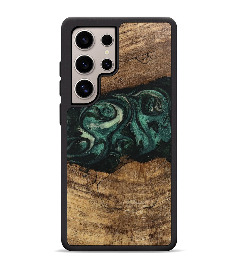 Galaxy S25 Ultra Wood Phone Case - Jose (Green, 746679)