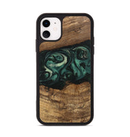 iPhone 11 Wood Phone Case - Jose (Green, 746679)