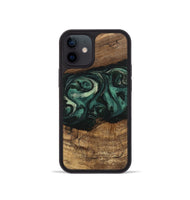 iPhone 12 mini Wood Phone Case - Jose (Green, 746679)