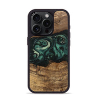 iPhone 15 Pro Wood Phone Case - Jose (Green, 746679)