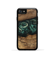 iPhone SE Wood Phone Case - Jose (Green, 746679)