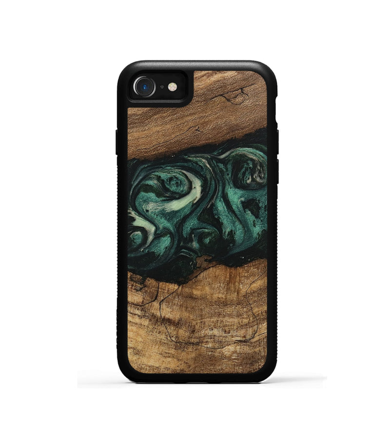 iPhone SE Wood Phone Case - Jose (Green, 746679)