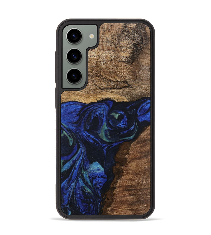 Galaxy S23 Plus Wood Phone Case - Lum (Blue, 746681)