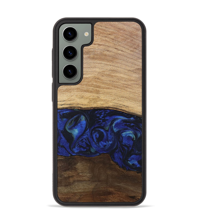 Galaxy S23 Plus Wood Phone Case - Darby (Blue, 746689)