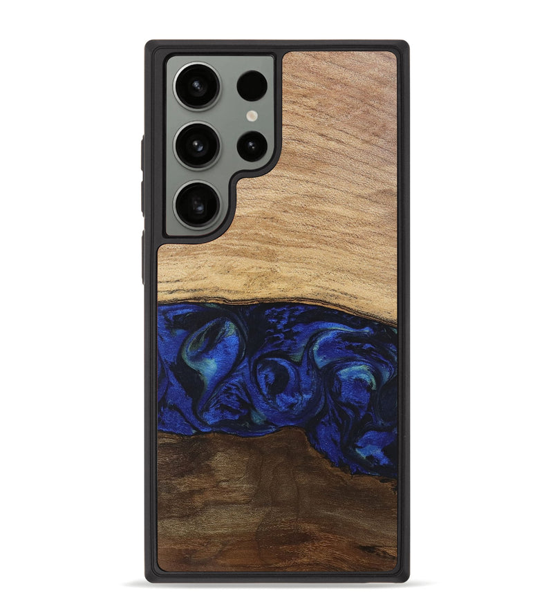 Galaxy S23 Ultra Wood Phone Case - Darby (Blue, 746689)