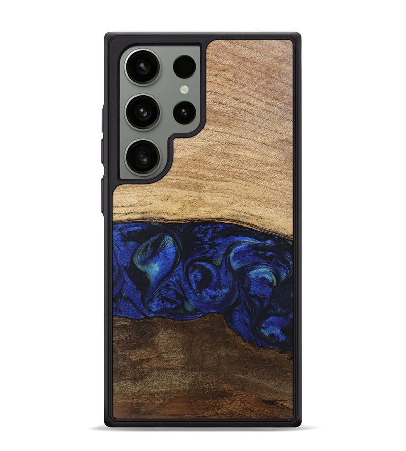 Galaxy S24 Ultra Wood Phone Case - Darby (Blue, 746689)