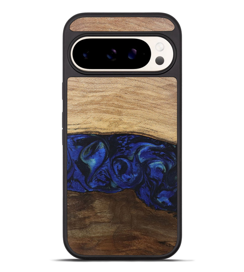 Pixel 9 Pro XL Wood Phone Case - Darby (Blue, 746689)