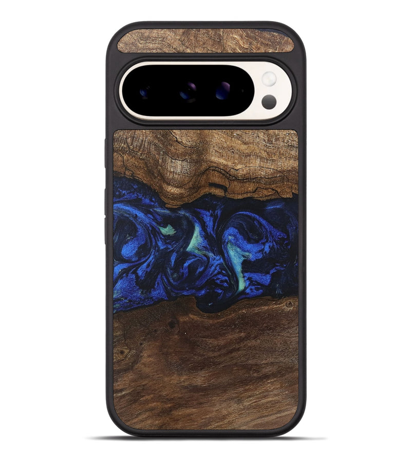 Pixel 9 Pro XL Wood Phone Case - Nyasia (Blue, 746690)