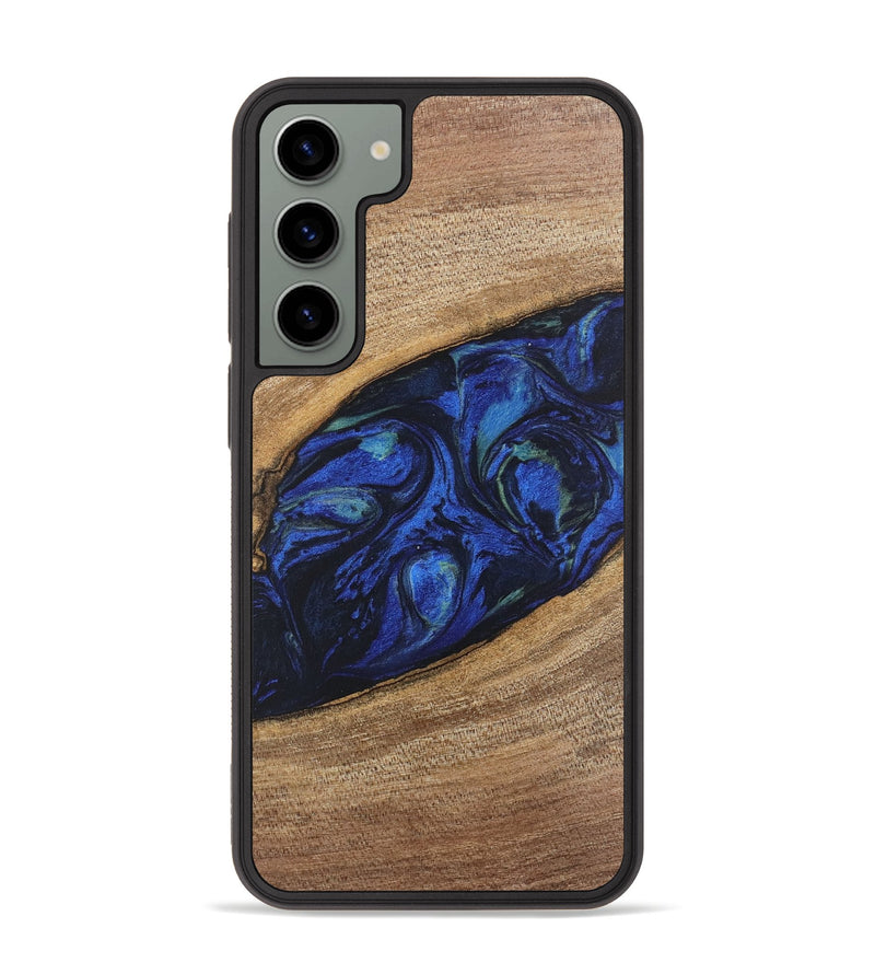 Galaxy S23 Plus Wood Phone Case - Lisette (Blue, 746694)