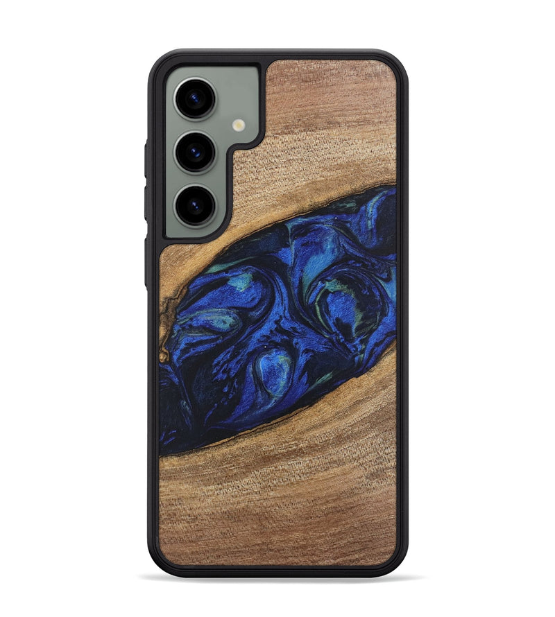 Galaxy S24 Plus Wood Phone Case - Lisette (Blue, 746694)