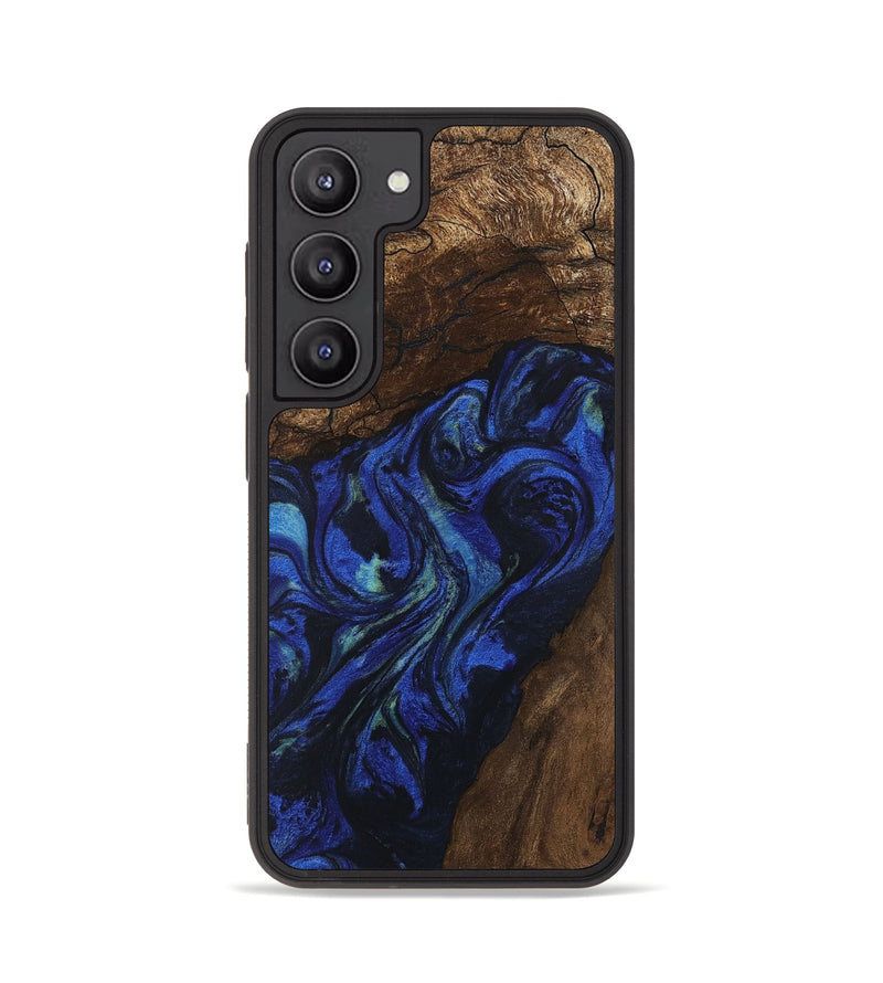 Galaxy S23 Wood Phone Case - Zion (Blue, 746698)